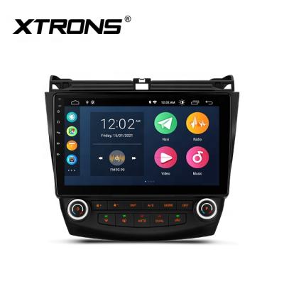 China XTRONS 10.1 inch big screen car stereo auto android multimedia GPS for Honda Accord with gps navi wifi 4g for sale