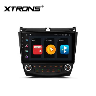 China GPS XTRONS 10.1 Inch Touch Screen 4G Android Built-in Car VCR For Honda Accord With Apple Car Play Android Auto for sale