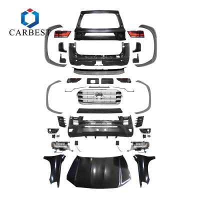 China 2022 Newest Upgrade Luxury Car full bodykit for Land Cruiser 2008-2015 Upgrade to LC300 for sale