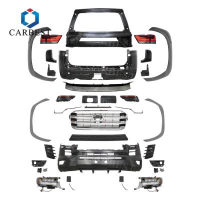 China 2022 luxury hot sale upgrade car bodykit for land cruiser 2016-2020 upgrade to LC300 for sale