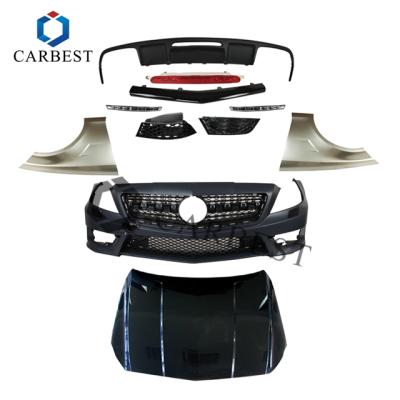 China High quality pp body kit new for upgrade W218 2013 CLS class to CLS63 AMG for sale