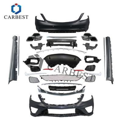 China High quality pp body kit new FOR S-CLASS W222 2014-2017 UPGRADE to S63 AMG for sale