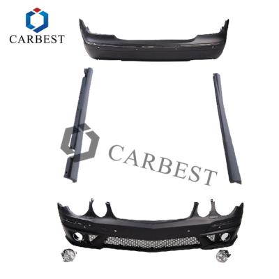 China High Quality PP New Body Kit For E-CLASS W211 2003-2008 Upgrade To E63 AMG for sale