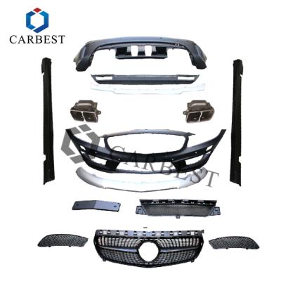 China High Quality PP Or ABS Body Kit For W176 2013-2015 Class A Upgrade To A45 AMG for sale