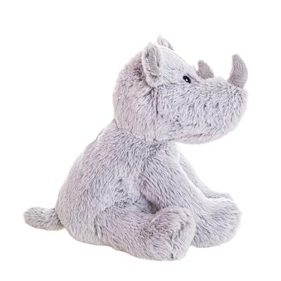 China Wholesale Adorable Soft Eco-friendly Rhino Stuffed Mini Hatchling Plushie Perfect Present Plush Toys Birthday Party Gift For Kids for sale