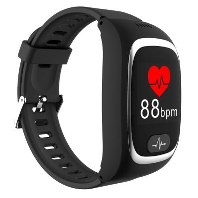 China Hot Selling Tiktok Touch Screen 1.0 Inch All Weather GPS Wifi Heartrate Elderly Rescue SOS Alarm GPS Smart Watch for sale