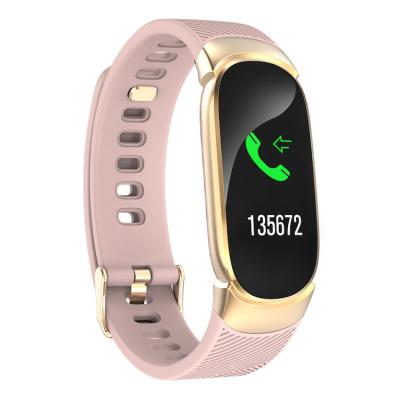 China 2019 OEM Fashion Women Female Watch Smart Bracelet Ip67 Waterproof Smart Wristband Fitness Tracker Qw16 Smart Band 57*20.58*11.5mm for sale