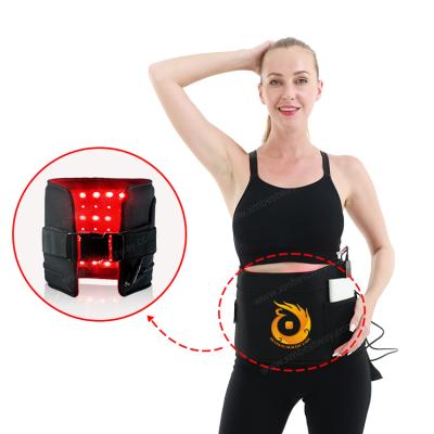 China Weight Loss Diode Belt Pain Relief Red Light Therapy Wrap Belt Lipo Laser Belt Physiotherapy Equipment for sale