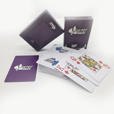 China Poker club casino plastic playing cards 100% professional PVC 0.32/0.3mm poker playing cards sales best cardistry for sale