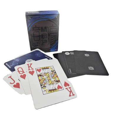 China Best PVC Playing Cards Casino Paper Poker Selling Professional Customization Playing Cards for sale