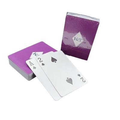 China Black Core Paper Casino Custom Playing Cards With High Quality Casino Poker Cards Paper Playing Cards for sale