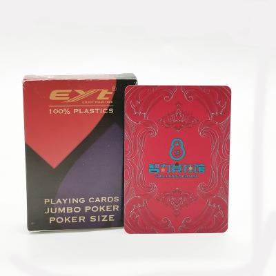 China Entertaiment Playing Cards High Quality Plastic Playing Cards Waterproof PVC Poker Cards for sale