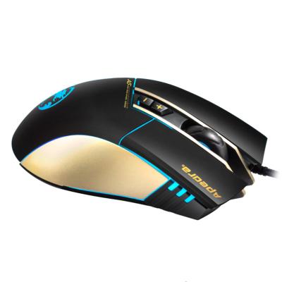 China A5 Gaming Gaming Mouse Wired RGB, 6 Programmable Buttons, 4 Colors Backlight, Computer Ergonomic Optical Mouse for sale