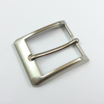 China Custom Belt Pin Buckle Wholesale Quality 35mm Thin Inner Width Single Fork Buckles Custom Belt Pin Buckle for sale