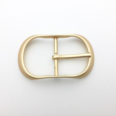 China Factory Supply Ladies Center Attractive Bar Double Buckle 40mm Barbell Belt Pin Buckle for sale