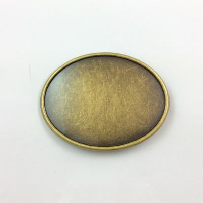 China Factory Manufacture Various Width Custom Oval Blank Belt Buckle Press Buckle Inner 40mm Press Buckle for sale