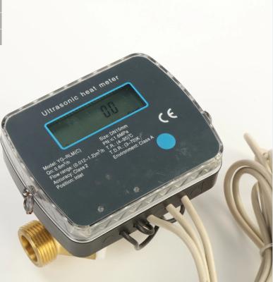 China DN20 Plastic Ultrasonic Heat Meter Calorimeter Heat Btu Meter for sale