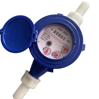 China Africa Home Gardens Green Cheap ABS Plastic Wet Digital Water Flow Meter1/2 Inch Water Flow Meter DN15mm~DN25mm (1 /2'~1 -1/2