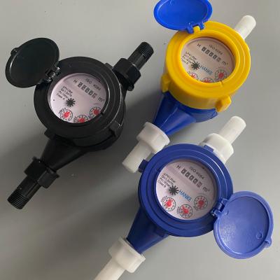 China Chinese manufacturers selling plastic nylon cold water flow meter DN15 3/4