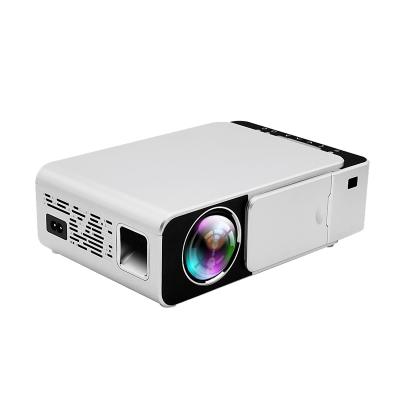 China Short Throw Support 1080P Wired Mirroring And Wireless Mirroring720P Mini Portable Projector T6 for sale