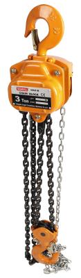 China High Performance Manual Chain Block Alloy Steel Lifting Chain Block 3 Ton for sale