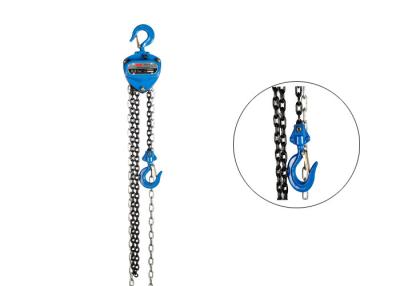 China America / EU 500kg Type Hand Chain Hoist / Chain Block Alloy Steel Safety Lifting for sale