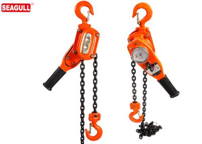 China 3 / 4 Ton Lever Chain Construction Hoist With Durable Powder Coat Finish for sale