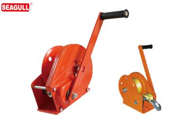 China JC-C 1200-2600lbs capacity  Hand Lifting Winch with nylon rope,hook and brake zu verkaufen