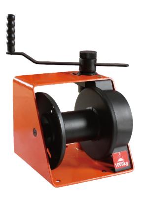 China HWV Type Hand Winch , Heavy Duty Electric Winches With Self - Lock Device for sale