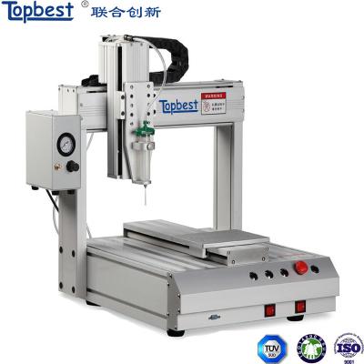 China Topbest 3 Axis Industrial Automatic Syringe Liquid Glue Dispensing Robot for sale