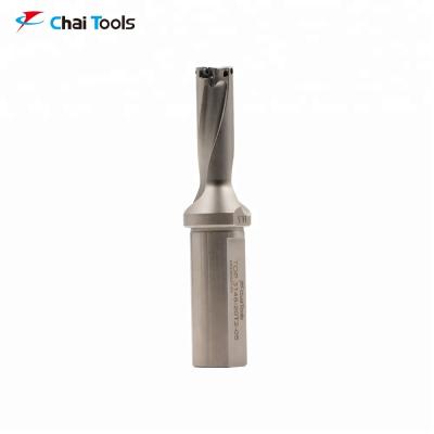 China High Speed ​​Metal Drilling Carbide Insert U Boring Indexable Drill For U Bit Blade for sale