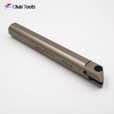 China Internal End Face Shallow Groove CNC Grooving Tools Internal End Face Grooving Cutter Shank With Carbide Insert TDGU for sale