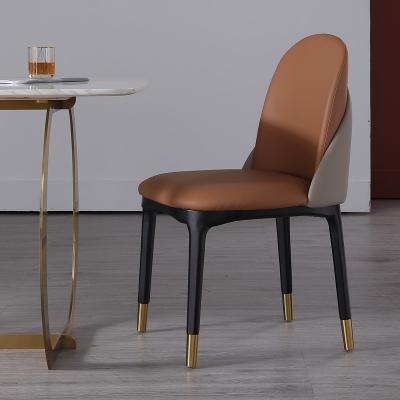 China Attractive And Durable Nordic Solid Wood Dining Chair Family Restaurant Chair Luxury Hotel Double Creative Leisure Chair Cafe Light Back Chair for sale