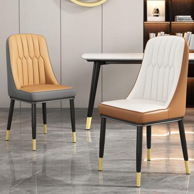 China Modern Light Luxury Modern Dining Iron Dining Chair Household Makeup Chair Simple Backrest Stool Modern Dining Table And Chair for sale