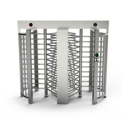 China Fingerprint GB304 600mm Full Height Turnstiles for sale