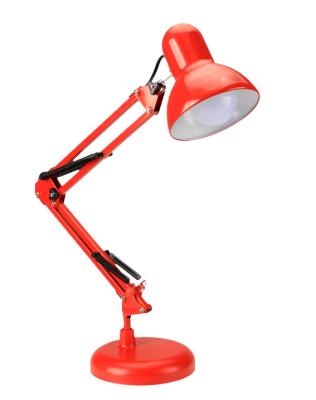 China Modern Clamp Adjustable Swing Arm Flexible Metal Desk On/offline Table Lamp/Desk Lamp for sale