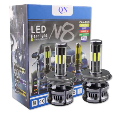 China Aviation aluminum new products h4 led headlight 360 led headlight auto lighting system for sale