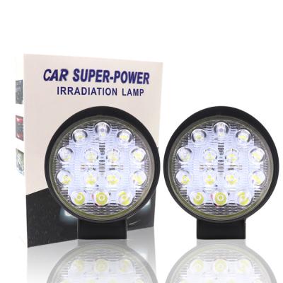 China Hot sale aluminum and high quality 42w CAR LED work light offroad led work light car accessories lights for sale