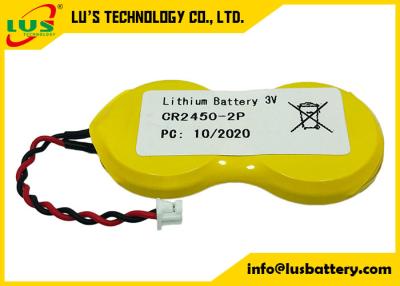 China Tipo Imos 1p2-A1 de la batería del botón de la pila 1200mah de Cr2450-2p 3v para Rfid en venta