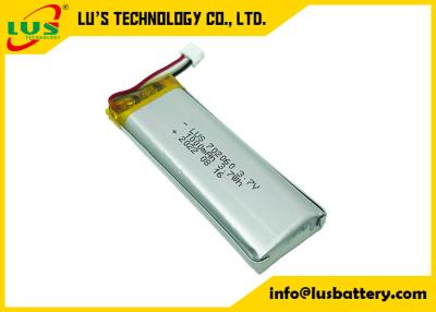 China LP702060 Li Ion Polymer Rechargeable Battery 3.7V 1 Ah With PCM For Smart Design for sale