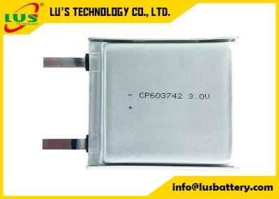 China Batería llena suave LiMnO2 de CP603742 Mini Flat Battery 2400mAh para la logística inteligente en venta