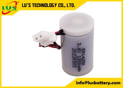 China ER14250 3.6V 1200mAh 1/2-AA CELLA BOBBIN ER14250 1/2 AA 3.6V Batería primaria de litio en venta