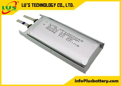 China Thin Film Type Lithium Battery For Tablet PC CP1002045 3V 1800mAh Limno2 Ultra Slim Cell 1002045 for sale