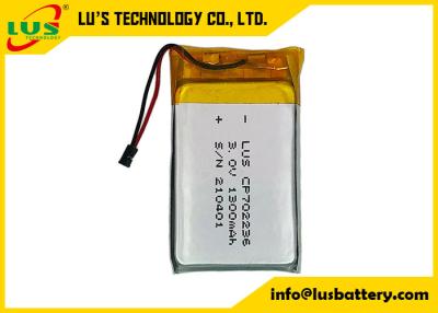 China 3V Lithium Manganese Dioxide Pouch Battery (CP Series) Pouch Battery Cell Cp702236 OEM for sale