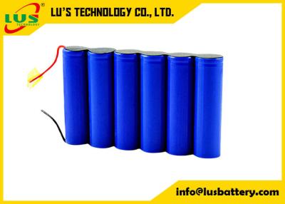 China Rechargeable Lithium Ion Battery Pack 7.4V 6600mAh Li-Ion Battery Make With ICR18650 CELL for sale