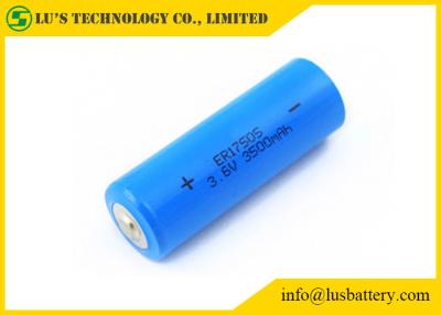 China Thionylchlorid-der Batterie 3.6V 3400mah des Lithium-ER17505 Lithium-Batterien ER17500 ein Batterien 3.6v der Größe lisocl2 zu verkaufen