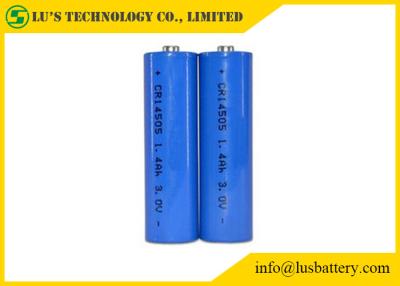 China Batería 3V 1400mah 1500mah 1600mah del dióxido del manganeso del litio CR14505 en venta