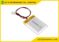 China Bateria recarregável amigável do polímero do lítio de Eco para baterias video audio do lipo dos dispositivos LP652535 3.7v à venda