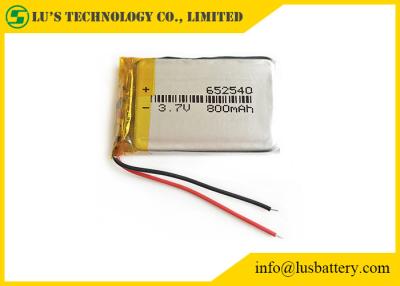 중국 LP652540 3.7 V 800mah Lipo 건전지 보충 건전지 3.7 V 재충전 전지 800mah Pl652540 라이트급 선수 판매용