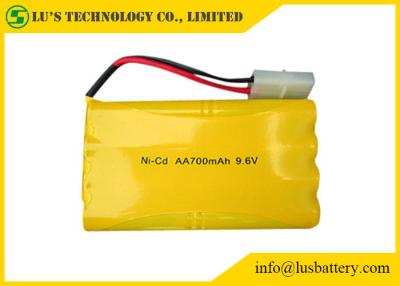 China Ni-CD AA700mah 9.6V Akkus Nickel-Cadmium-9,6 Nicd-Batterie-Satz zu verkaufen